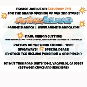 Anime Island - Hobby Shops Near Me - Vacaville, California