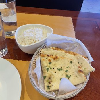 Hyderabad House - Garlic naan - Indian Near Me - Louisville, Kentucky