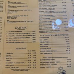 Modern Restaurant - Menu