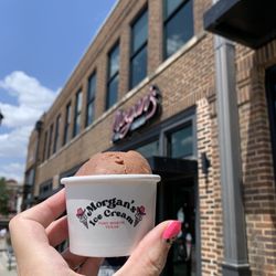 Morgan's Ice Cream - Fudged up cookie dough