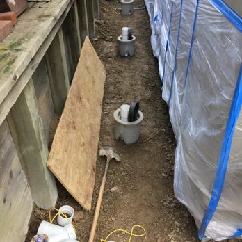 Engineered Soil Repairs - Installation of drains. - Waterproofing Near Me - Walnut Creek, California