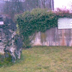 Scheffel-Tafel - "Gedenkstättensammelplatz" vor dem Landratsamt