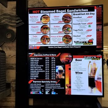 Cuppy's Coffee Cafe - Menu steamed bagel sandwiches - Coffee & Tea Near Me - Orange Park, Florida Cuppy's Coffee Cafe - Menu steamed bagel sandwiches - Coffee & Tea Near Me - Orange Park, Florida