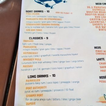 Port - Menu - Tiki Bars Near Me - Ferndale, Michigan