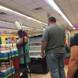 Allsup's Convenience Stores - This is part of the long line going around the corner. It's always like this.
