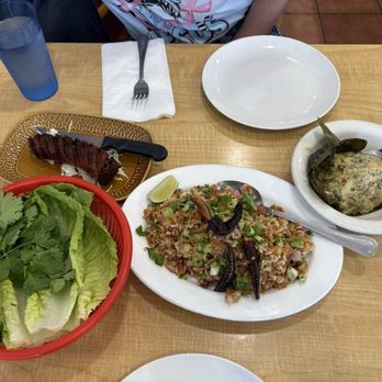 Vientian Cafe - My 3 dish order - Vietnamese Near Me - Oakland, California