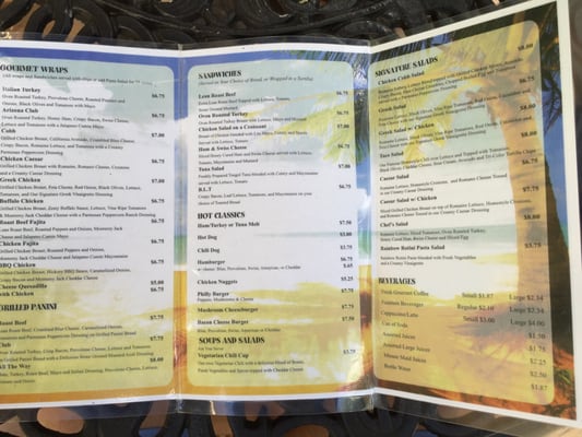 Menu photo 5 Sunset Cafe & Beach Bar Treasure Island, FL