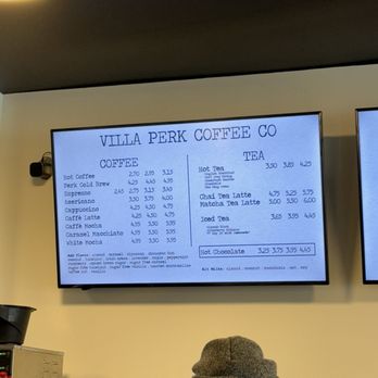 Villa Perk Coffee - Coffee & Tea Near Me - Villa Park, Illinois