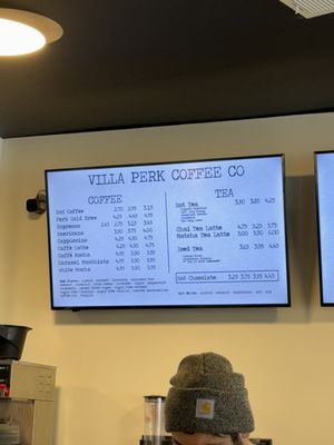 Menu photo 8 Villa Perk Coffee Villa Park, IL
