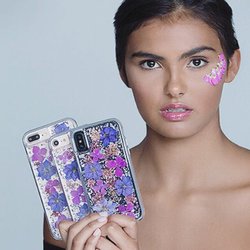 Device Care - NEW - Case Mate Karat Petals - Made with genuine flowers and flakes of glitter, each case is unique and protective.