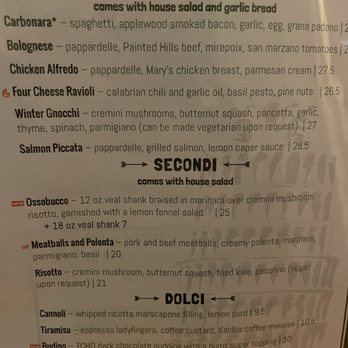 Adamo's - Menu 3.25 - New American Near Me - Sacramento, California