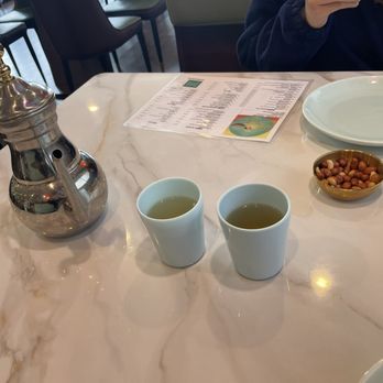 Tasty Szechuan - tea and peanuts - Noodles Near Me - Concord, California