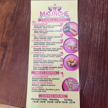 La Malinche Coffee & Tea House - Food menu - Coffee & Tea Near Me - Chicago, Illinois