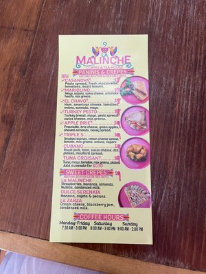 Menu photo 6 La Malinche Coffee & Tea House Chicago, IL