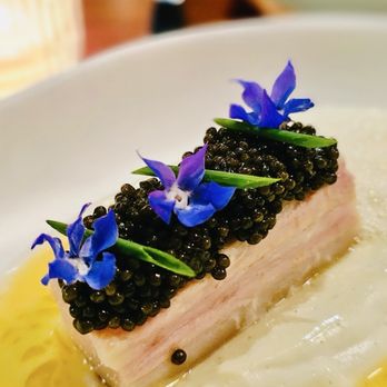Republique - Pork belly with caviar - French Near Me - Los Angeles, California Republique - Pork belly with caviar - French Near Me - Los Angeles, California