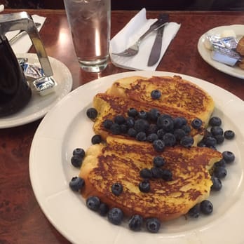 Silver Star Restaurant - Challah French toast with fresh blueberries - Diners Near Me - New York, New York