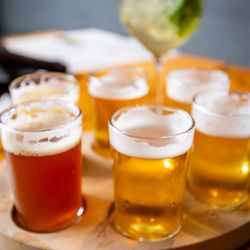 Alvarado Street Brewery & Bistro - Beer Flight