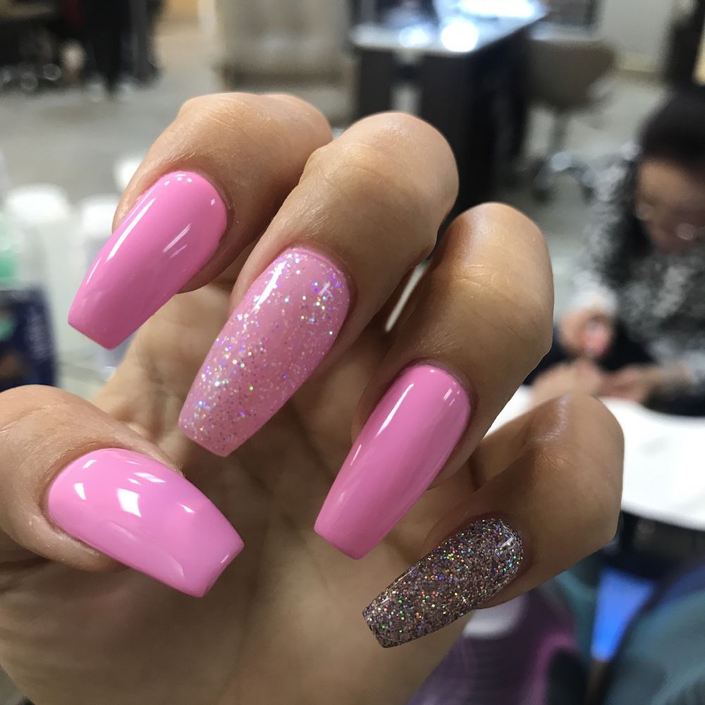 Pink and glitter