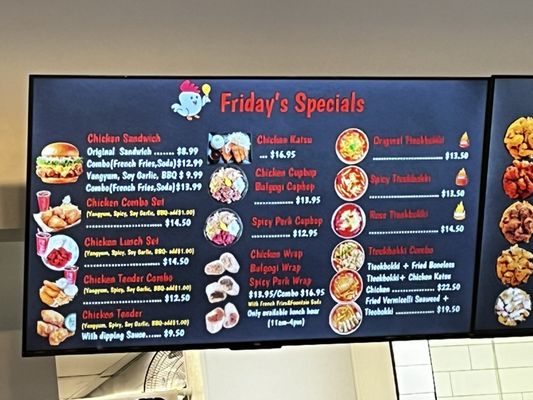 Menu photo 3 Friday's Chicken Kent, WA