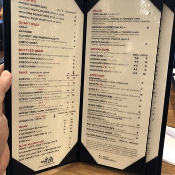 Ippudo Berkeley - Menu - 1 of 2 - Ramen Near Me - Berkeley, California