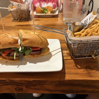 Rockefeller - Hermosa Beach - Steak Sandwich and House Fries - Gastropubs Near Me - Hermosa Beach, California Rockefeller - Hermosa Beach - Steak Sandwich and House Fries - Gastropubs Near Me - Hermosa Beach, California