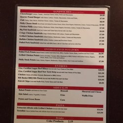 Jenni’s Front Room - Menu