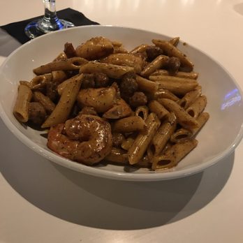 The Social - Cajun pasta with shrimp and sausage - New American Near Me - Huntsville, Alabama The Social - Cajun pasta with shrimp and sausage - New American Near Me - Huntsville, Alabama