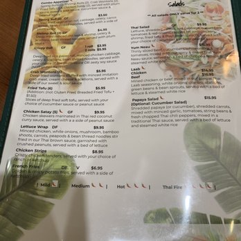 Thai Chef - Menu - Thai Near Me - Grand Rapids, Michigan