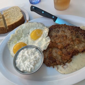 Eat At Joe's - 2 Eggs with Chicken Fried Steak. - Diners Near Me - Redondo Beach, California Eat At Joe's - 2 Eggs with Chicken Fried Steak. - Diners Near Me - Redondo Beach, California