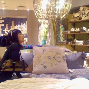 Anthropologie - Moi admiring the pretty chandelier. - Women's Clothing Near Me - Corte Madera, California