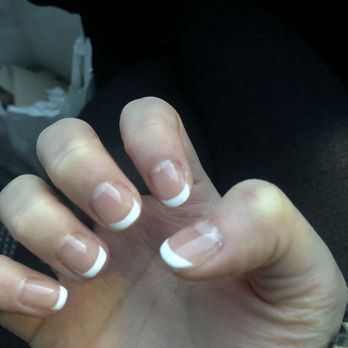 Kendra's Spa - Freshly done french gel. I asked for them to be cut super short cause I was going on vacation and they'll grow and make it look longer. - Nail Salons Near Me - Menlo Park, California Kendra's Spa - Freshly done french gel. I asked for them to be cut super short cause I was going on vacation and they'll grow and make it look longer. - Nail Salons Near Me - Menlo Park, California