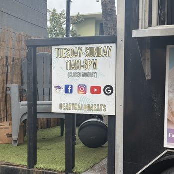 Earth Aloha Eats - Hour - Food Trucks Near Me - Honolulu, Hawaii