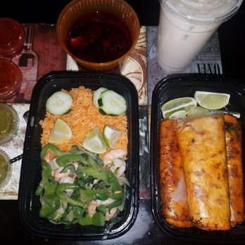El Guacamole - Spicy Basil Shrimp with Yellow Rice, Birria Tacos with Consome, and Horchata - Mexican Near Me - Woodside, New York