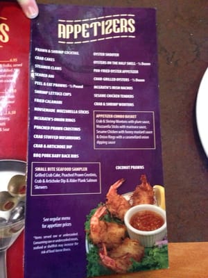 Menu photo 7 McGrath's Fish House Salem, OR