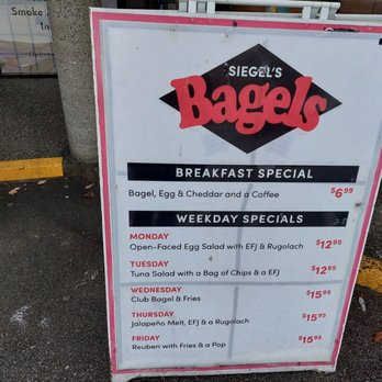 Siegel's Bagels - Finally got my bagel and coffee. - Bagels Near Me - Vancouver, British Columbia