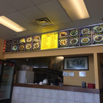 Double Dragon II - menus on the wall above the counter - Chinese Near Me - Cincinnati, Ohio