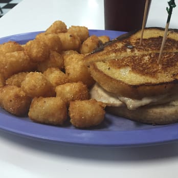 Kalin's Cafe - Hot turkey and Swiss on grilled sourdough. Mmmm! - Cafes Near Me - Du Quoin, Illinois Kalin's Cafe - Hot turkey and Swiss on grilled sourdough. Mmmm! - Cafes Near Me - Du Quoin, Illinois