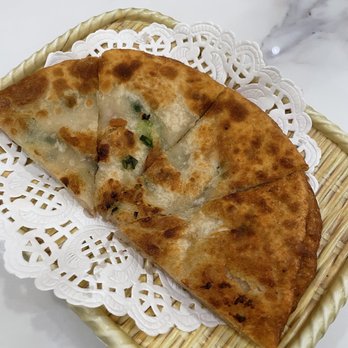 Dumpling House - P02.Green Onion Pancake - Chinese Near Me - Frisco, Texas