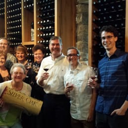 At Silver Oak winery, Napa
