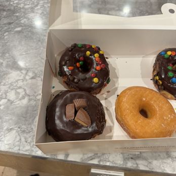 California Donuts - M&M and Reese Cup - Bakeries Near Me - Los Angeles, California California Donuts - M&M and Reese Cup - Bakeries Near Me - Los Angeles, California