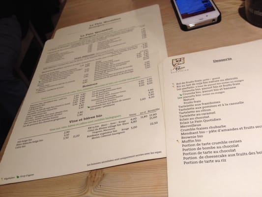 Menu photo 4 Le Pain Quotidien Brussels, BRU