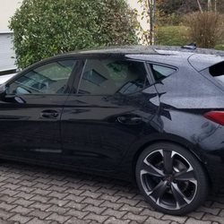 Avis - Because we are a 'preferred customer' (aka we rent a lot of cars) we were upgraded to this lovely Cupra. Nice ride.