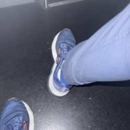 My foot on the transfer My foot on the transfer
