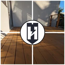 Hammertime Works - Deck painting.