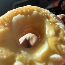 Happy Donuts - Hair on my glazed donut