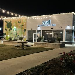 Exterior outside entrance of Zest Indian Kitchen + Bar - Lakeway, Texas Exterior outside entrance of Zest Indian Kitchen + Bar - Lakeway, Texas