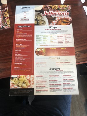 Menu photo 3 Jefferson's Joplin, MO Menu photo 3 Jefferson's Joplin, MO