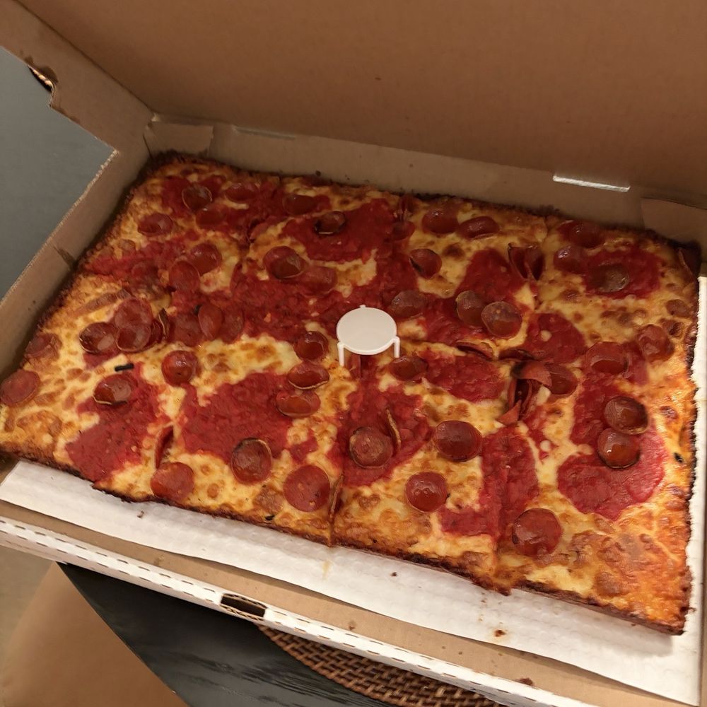 grandma's pizza add pepperoni
