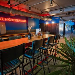 BrewDog - Our bar is packed with plenty of seating, perfect to enjoy our food & beverage menus!