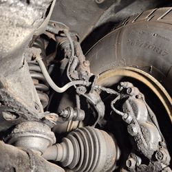 Picasso Imports - Steering knuckle rusted so bad that its loosing thickness.